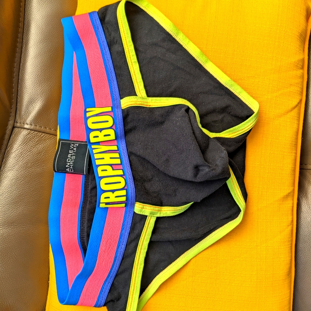 Andrew Christian Trophy Boy pouch briefs size L